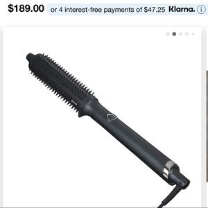 Ghd volumizing hot brush curling iron